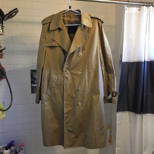 💦 SALE Double Breasted Tan Trenchcoat VINTAGE
